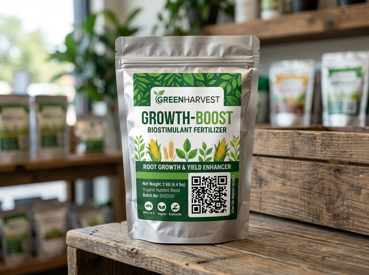 Nutri-Max Chelated Micronutrient Pouch with printed QR code